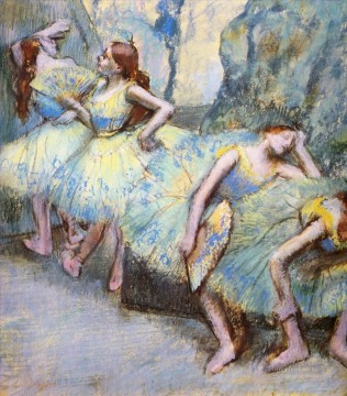 エドガー・ドガ Painting - 翼のバレエダンサー 1900年 エドガー・ドガ